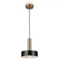 Светильник Freya Loft Izza FR4008PL-01BBS, E27, 40 Вт, IP20, металл, черный