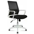 Кресло для персонала Norden Бит LB 815BW-AF02-T09 черная сетка, черная ткань