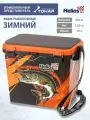 Ящик рыболовный зимний PIKE односекционный оранжевый Helios