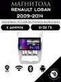 Магнитола 2din 9 дюймов для автомобиля Renault Logan, 2+32GB, Android 11, Bluetooth