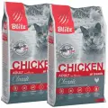 BLITZ CLASSIC ADULT CAT CHICKEN для взрослых кошек с курицей (2 + 2 кг)