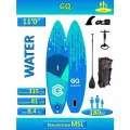 Сапборд надувной сап борд sup board GQ-RD Water Капля 335 см 180 кг