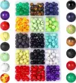 Набор бусин для рукоделия из натуральных камней, 300 элементов