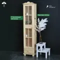 Шкаф витрина Бритта однодверная стеклянная