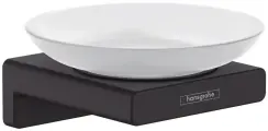 Мыльница Hansgrohe AddStoris 41746670 матовый чёрный