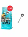 Кофе молотый Poetti Soul of Havana Арабика/Робуста, 200 г х 4 шт + ложка
