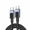 Кабель UGREEN L512 (35985) USB-C to USB-C PD Fast Charging Cable. Длина: 0,5м. Цвет: серый космос