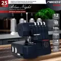Оверлок Necchi NL12C, 12 швов, съемная рукавная платформа , регулятор давления на ткань