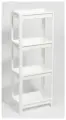 VIOLET Этажерка VIKEA широкая 4-х ярусная (белая) 781406