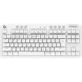 Клавиатура Logitech G715 Lightspeed 920-010464, механическая, подсветка, русская раскладка, белая
