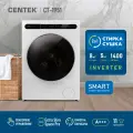 Стиральная машина автомат с сушкой CENTEK CT-1951: белая, узкая, 8кг/5кг, 11 программ, инверторный двигатель