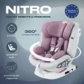 Детское автокресло Rant Nitro Isofix UB619 (серый/розовый)