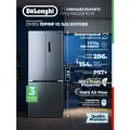 DeLonghi Холодильник DMXS 19PINF IG SALVATORE (модель 2025 года), Инвертор, Total No Frost, 3 года гарантии, Дисплей