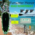 Сапборд FunWater Honor зеленый, длина 330 см, ширина 84см, максимальная нагрузка 200 кг