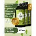 Набор 3 шт Энтеросорбент СуперГумин Детокс для очищения организма, 400 мл - Русские Корни