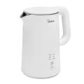 Электрический чайник Midea MK-8017, 2200 Вт, объем 1.5 л, белый