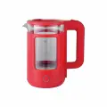 Чайник ENERGY E-256 стеклянный красный 1.5 л с подсветкой и защитой мощность 1500 Вт