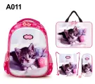 Рюкзак школьный/ спортивный ортопедический 4 в 1 Impreza для девочек с котятами