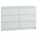 Комод для одежды Мори МК 1200.6 белый
