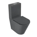 Унитаз-компакт напольный Grossman GR-4458GMSQ с микролифтом, серый матовый