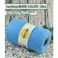 Пряжа Кид-Мохер MARE CALDO 37% кид-мохер, 15% шерсть, 30%/18%, 100гр./1300мет. цв. 807 бирюза (вес 250гр.)