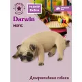 Фигурка коллекционная Собака Мопс, декоративные собаки, JB0213526