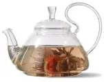 Чайник заварочный стеклянный Tima дикая вишня 800мл TP123