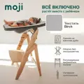 Растущий стульчик Moji by ABC-Design Yippy ВСЁ включено oak, текстиль birch модель 3
