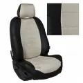 Комплект чехлов Автопилот Алькантара Hyundai Creta I с 16-21г. Черный + Бежевый