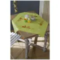 PN-0150409 Набор для вышивания крестом (скатерть) Vervaco Easter Bunnies Пасхальные зайцы