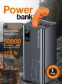 Супермощный Повербанк Powerbank 50000mah с быстрой зарядкой, внешний аккумулятор для телефона iPhone, Xiaomi, Samsung