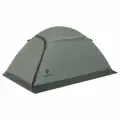 Maclay Палатка туристическая 4-местная maclay TAGANAY 4, 210×240×140 см, трекинговая, двухслойная, зелёная
