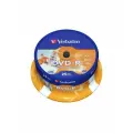 DVD-R Диск VERBATIM AZO Printable (CAKE BOX 25 шт.)