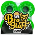 Колеса для лонгборда BroStuff green, размер 70x50мм, жесткость 78a