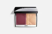 Палетка для лица DIOR Rouge Blush Colour & Glow 8 г | 100% оригинал | Универсальная 2В1 Румяна Хайлайтер | Оттенок 757