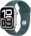 Умные часы Apple Watch Series 10 46mm Silver Aluminum Case with Lake Denim Sport Band S/M