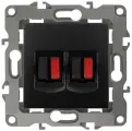ЭРА Аудиорозетка двойная ЭРА 12 12-3112-05 Б0027465