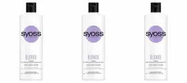 SyossБальзам для осветленных и мелированных волос BLONDE 450мл, 3 шт.