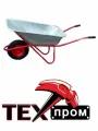 Тачка садовая техпром WB5009M1/120, 1 колесо, пневматическое, 200 кг, красная