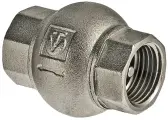 Обратный клапан пружинный с латунным сердечником Vt.151 1 Valtec