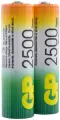 Аккумуляторные батарейки GP (GP 250AAHC-UC2PET-G), Ni-Mh, тип AA, 2500 mAh, 1.2V, 4 шт. (Пальчиковые)