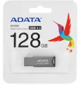 Флешка USB A-Data UV350 128ГБ, USB3.0, серебристый [auv350-128g-rbk]
