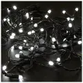 Светодиодная гирлянда Neon-night Нить 10 м, 100 светодиодов, белое свечение, черный ПВХ, IP65, 24 В