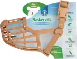 Намордник для собак COA Baskerville Classic Basket Muzzle, Size 2, ТПР, 4х18см (Великобритания)