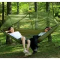 Гамак с москитной сеткой/Гамак для кемпинга на открытом воздухе/Хаки