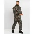 Костюм-дождевик мужской Huntsman ВВЗ Шторм летний ветровлагозащитный непромокаемый, ткань таффета, цвет лабиринт (р.48-50/176)