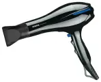 Фен для волос профессиональный CENTEK CT-2227 с двумя насадками, чёрный