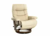 Механический реклайнер из натуральной кожи Falto Relax Valencia, цвет бежевый