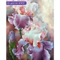 Алмазная мозаика 'Ирисы', М. Сингатуллин, 40*50 см, Cristyle, Cr 450120