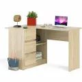 Угловой компьютерный стол Мори МС-16 левый дуб сонома, 124,4х84,9х76,6 см, ящики слева, НЕ ун. сб.